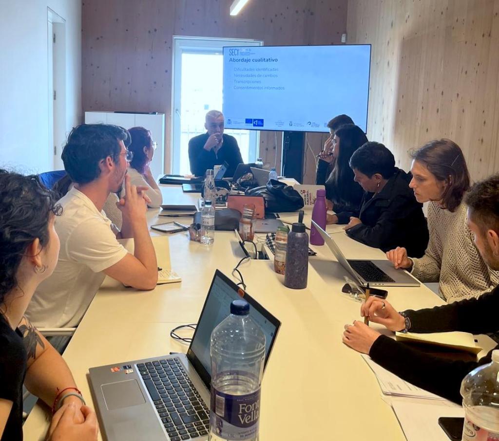 Segunda reunión de equipo, presencial, proyecto SECY.